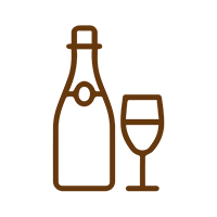 Tặng 1 chai rượu vang