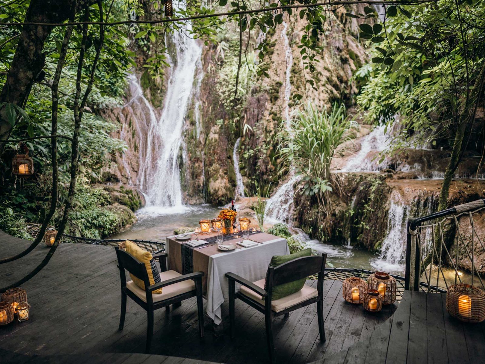 A Dash of Romance: Enjoy Exceptional Dining Experience by The Waterfall