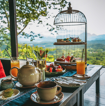 Afternoon Tea at H'mong Cottage